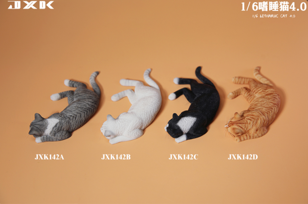 JxK.Studio - JxK142C - Lethargic Cat 4.0 (1/6 Scale) - Marvelous Toys