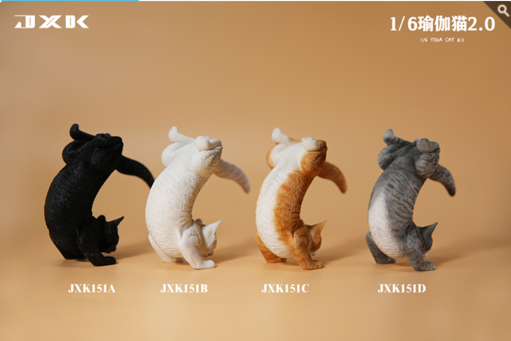 JxK.Studio - JxK151C - Yoga Cat 2.0 (1/6 Scale) - Marvelous Toys
