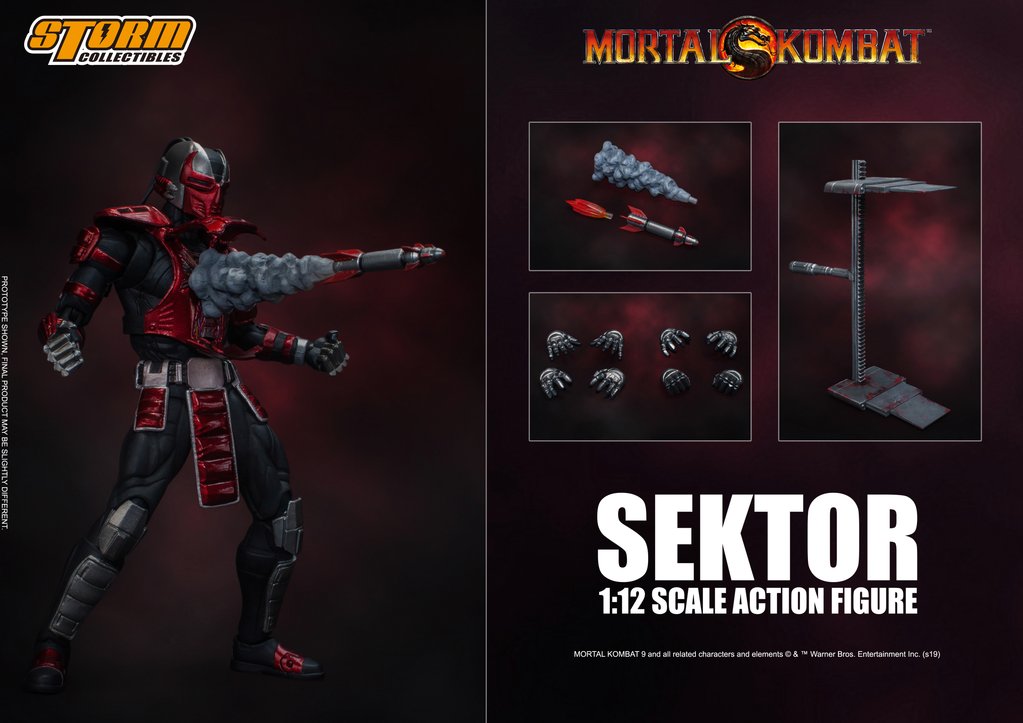 Storm Collectibles - Mortal Kombat - Sektor - Marvelous Toys