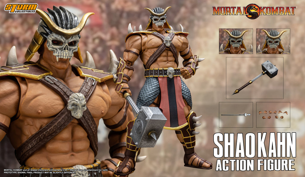 Storm Collectibles - Mortal Kombat - Shao Kahn (1/12 Scale) - Marvelous Toys