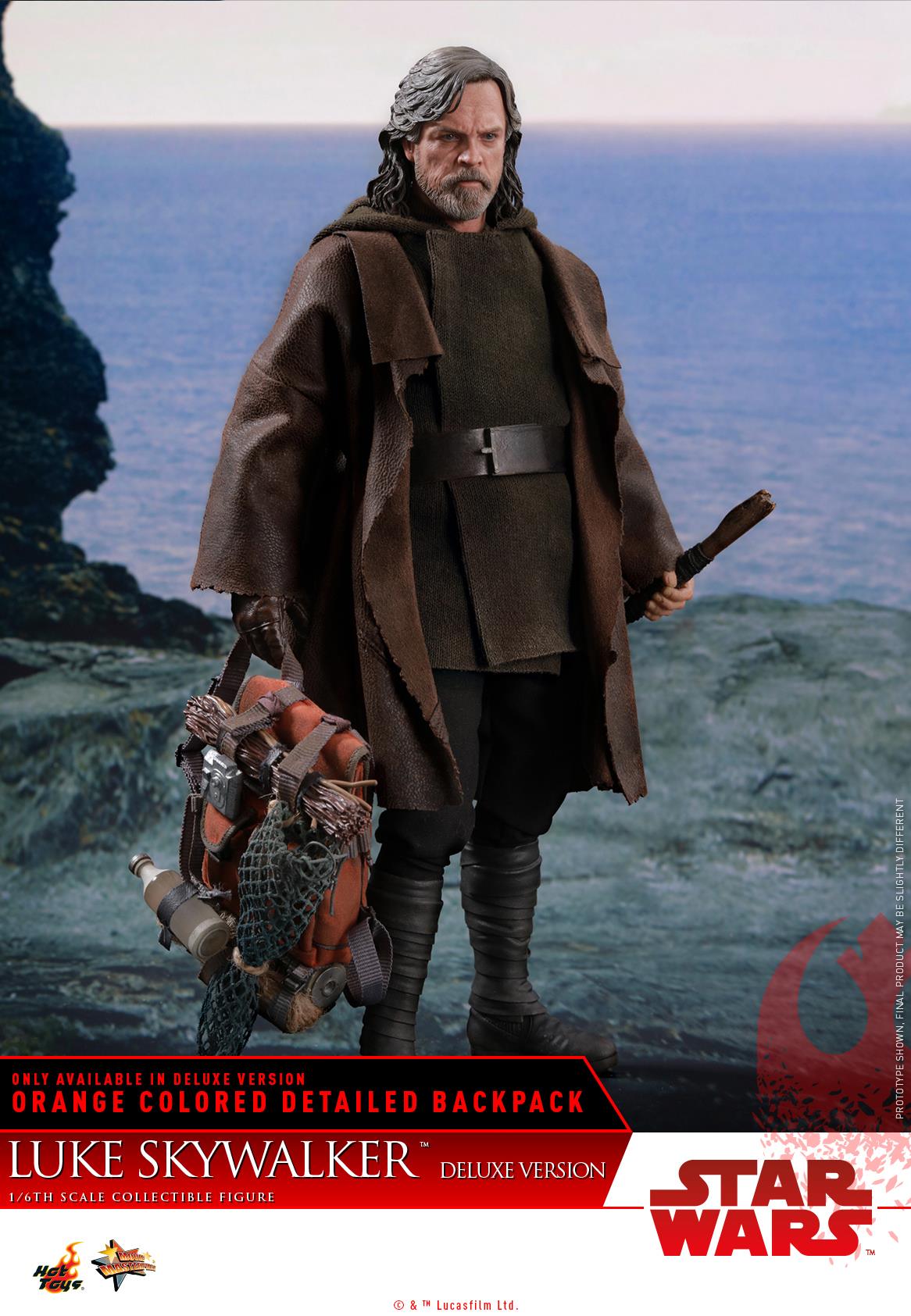 Hot Toys - MMS458 - Star Wars: The Last Jedi - Luke Skywalker (Deluxe Version) - Marvelous Toys