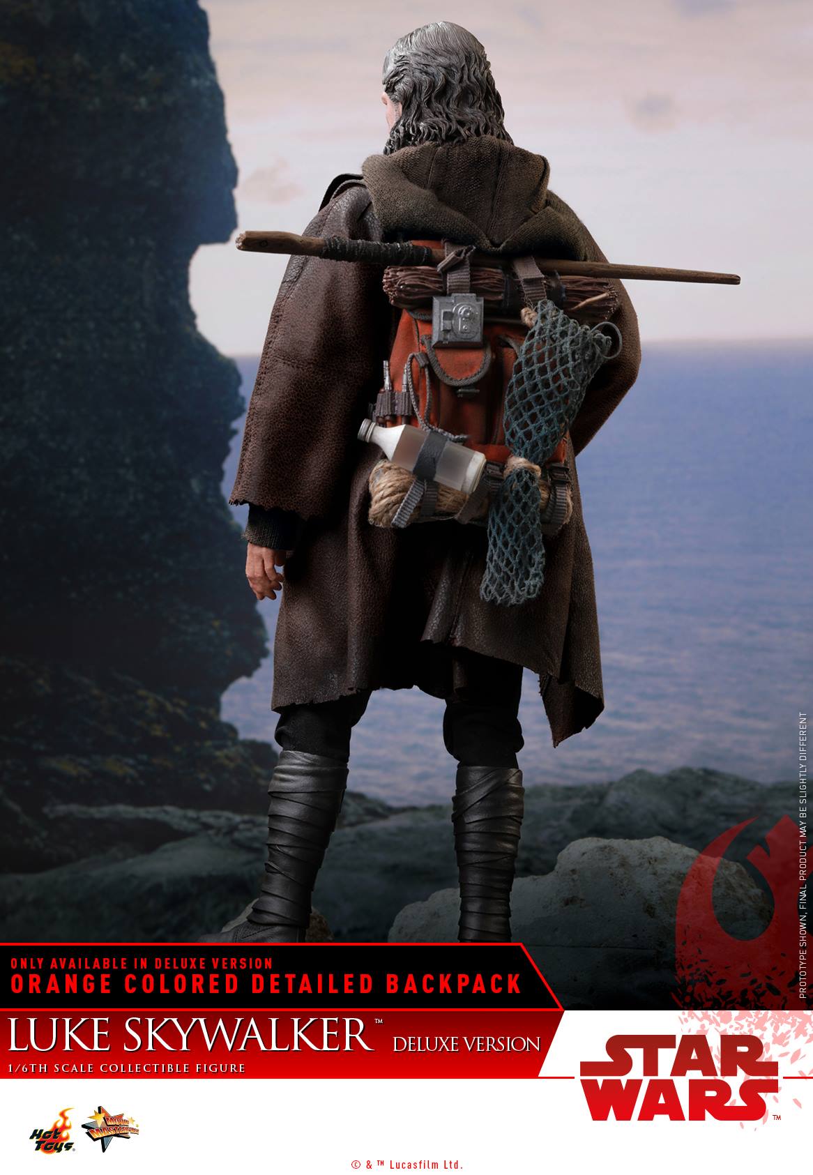 Hot Toys - MMS458 - Star Wars: The Last Jedi - Luke Skywalker (Deluxe Version) - Marvelous Toys