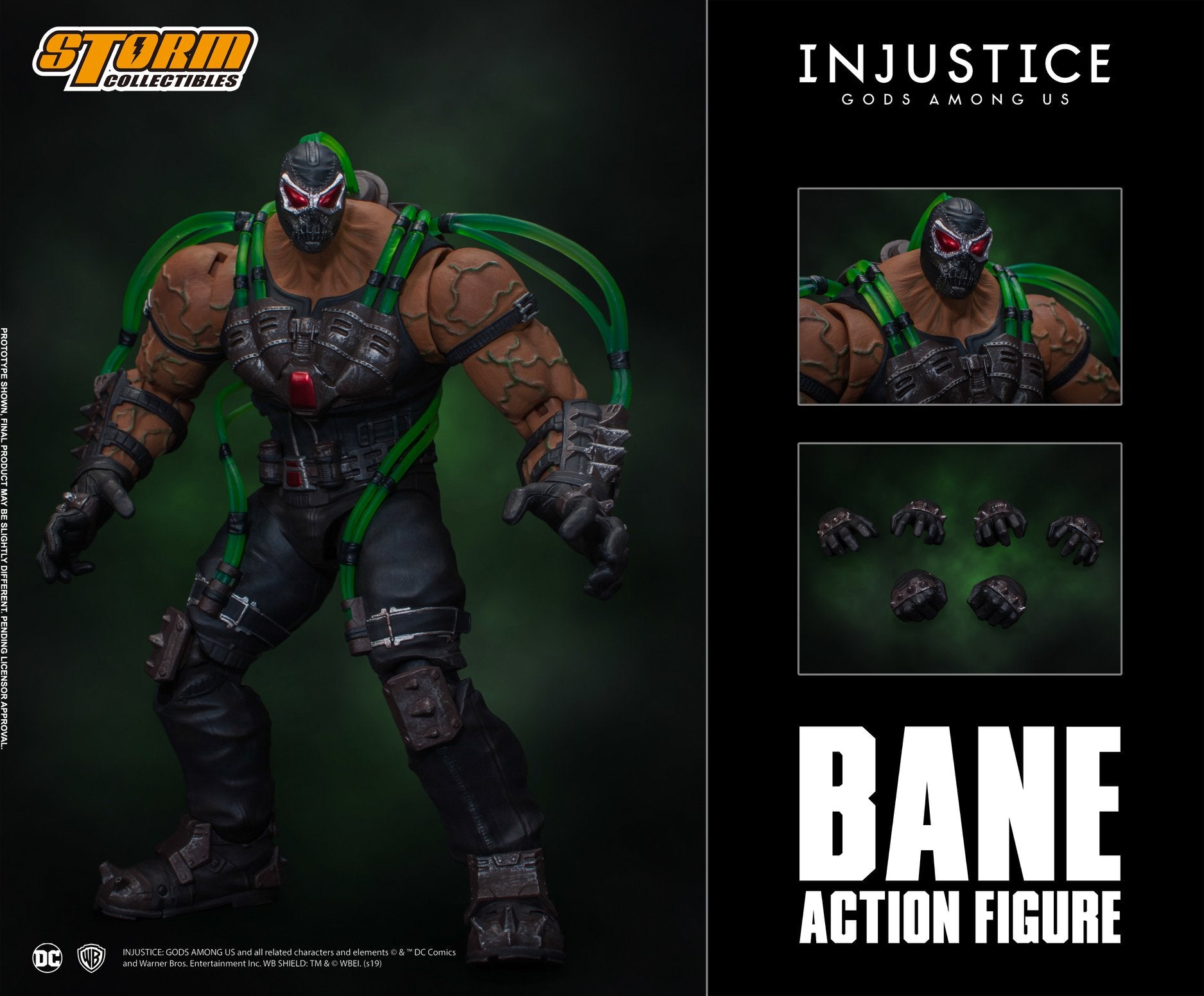 Storm Collectibles - Injustice: Gods Among Us - Bane (1/12 Scale) - Marvelous Toys