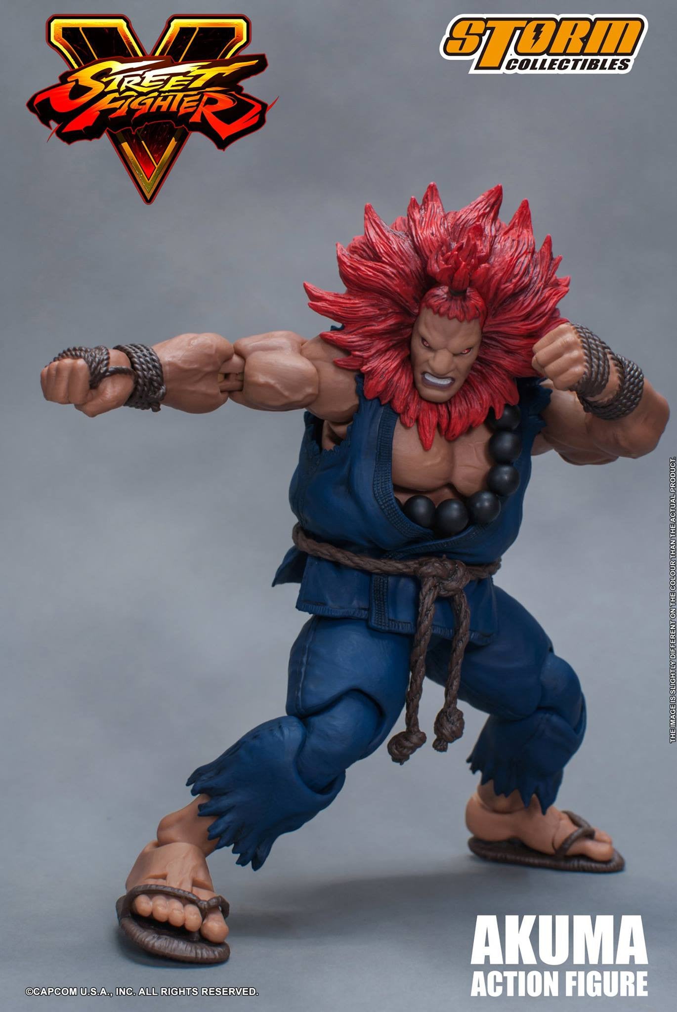 Storm Collectibles - 1:12 Scale Action Figure - Street Fighter V - Akuma