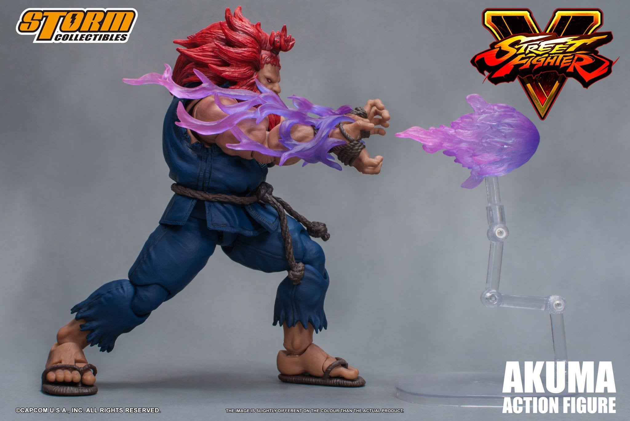 Storm Collectibles - 1:12 Scale Action Figure - Street Fighter V - Akuma