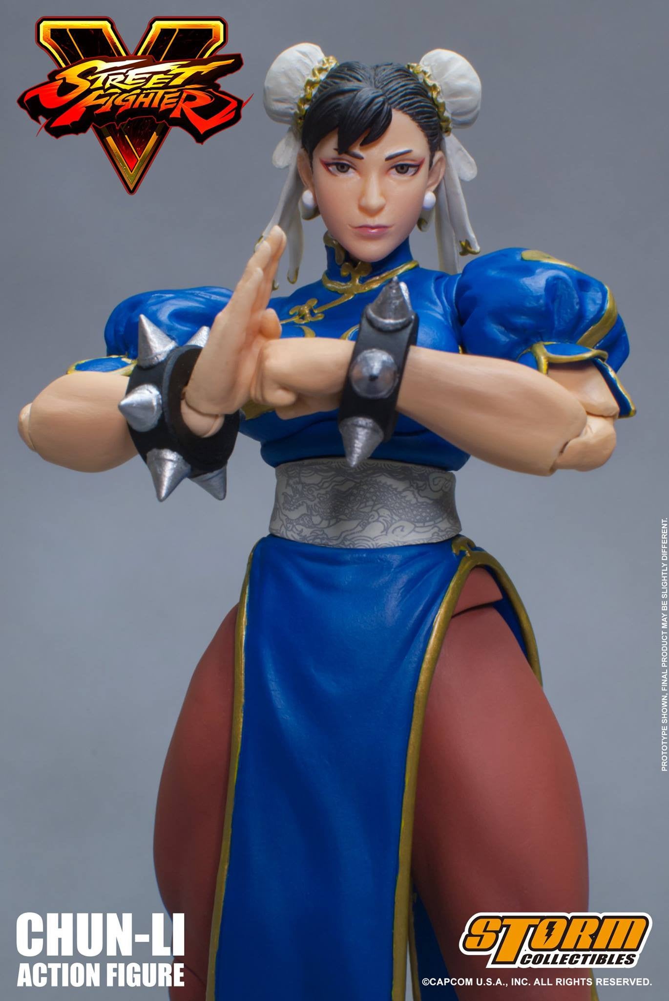 Storm Collectibles - 1:12 Scale Action Figure - Street Fighter V - Chun-Li - Marvelous Toys