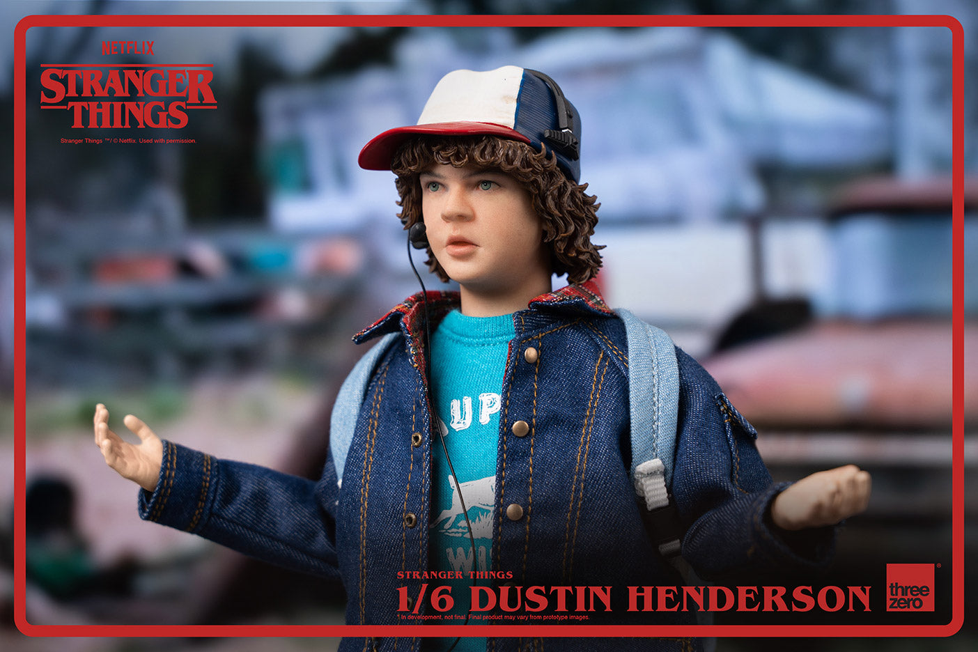 threezero - Stranger Things - Dustin Henderson (1/6 Scale) - Marvelous Toys