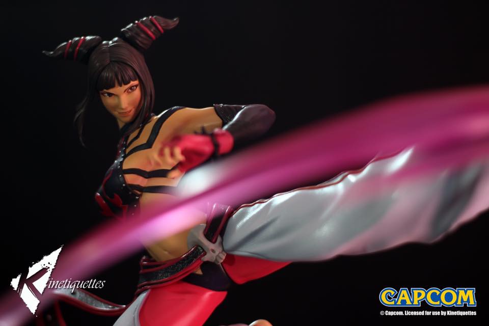 Kinetiquettes - Femmes Fatale - Street Fighter - Juri Han 1/6 Scale Diorama - Marvelous Toys