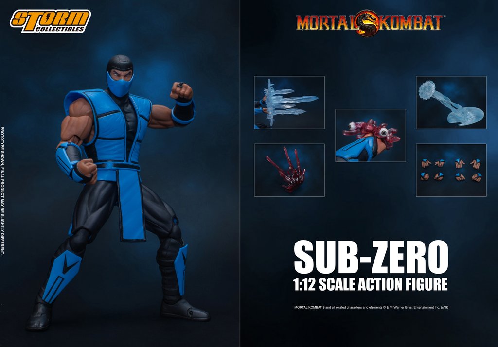 Storm Collectibles - Mortal Kombat 3 VS Series - Sub-Zero (1/12 Scale) - Marvelous Toys
