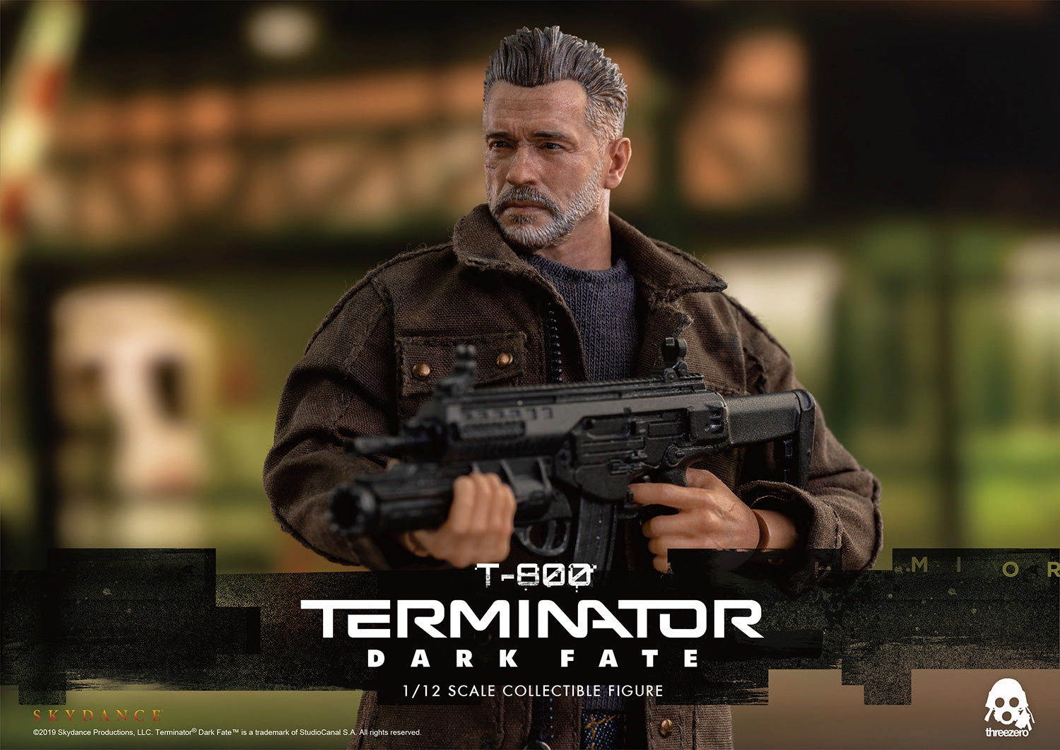ThreeZero - Terminator: Dark Fate - T-800 (1/12 Scale) - Marvelous Toys