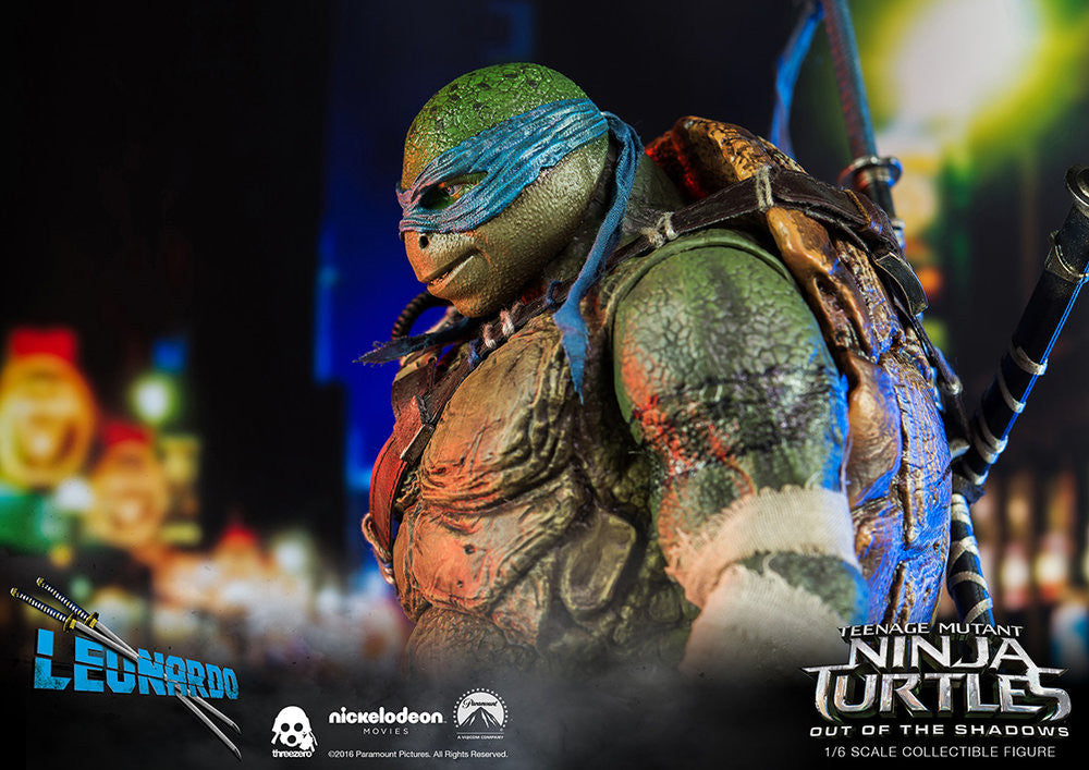 ThreeZero - Teenage Mutant Ninja Turtles: Out of the Shadows - Leonardo - Marvelous Toys