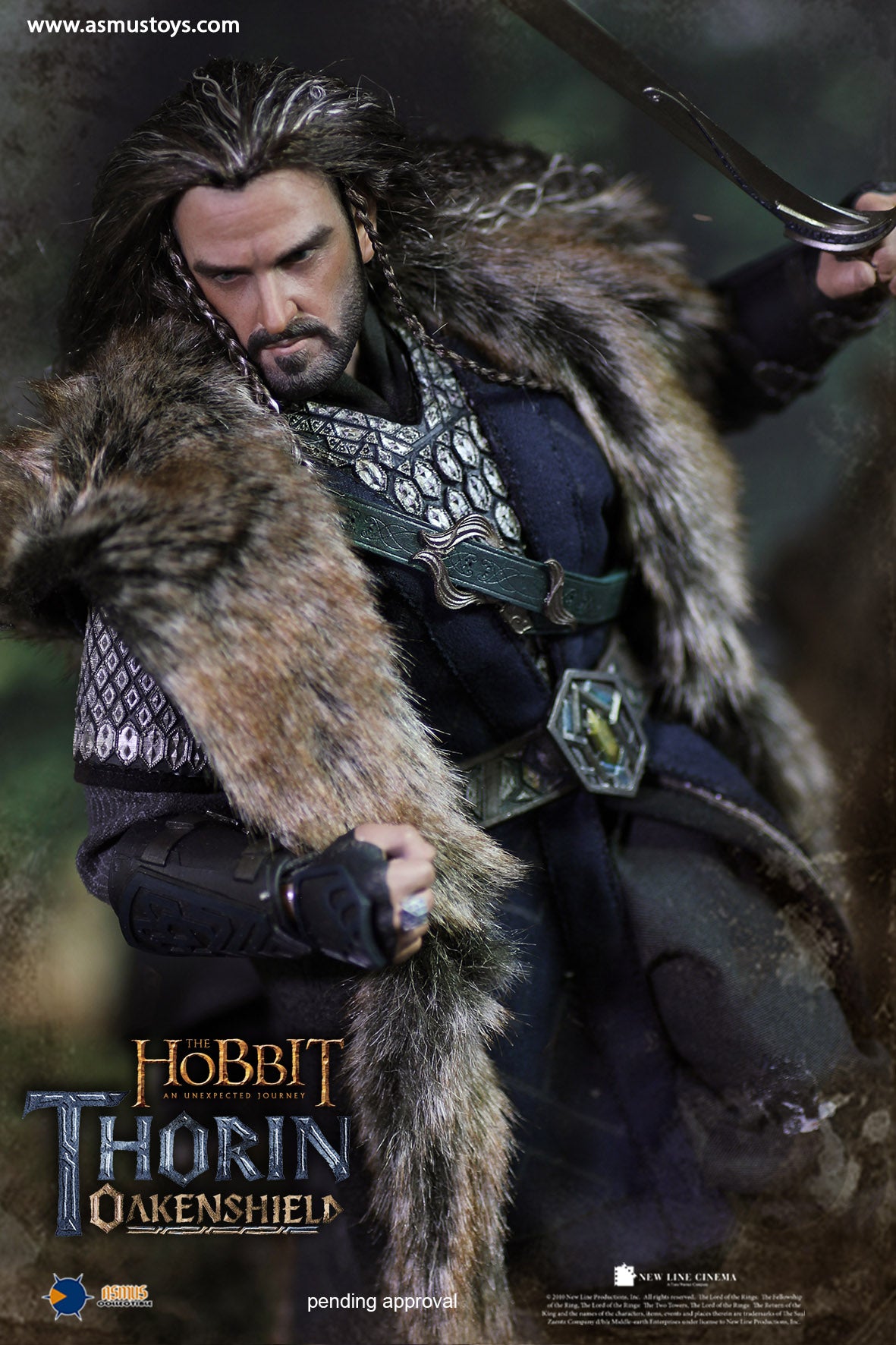 Asmus Toys - The Hobbit - Thorin Oakenshield (1/6 Scale) - Marvelous Toys