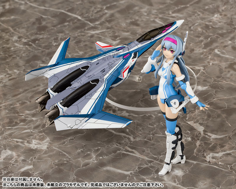 Aoshima - ACKS - Variable Fighter Girl - Macross Delta - VF-31J Siegfried Model Kit - Marvelous Toys