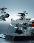 Bandai - Space Battleship Yamato - Kikan Taizen 1/2000 - Earth Federation Dreadnought-Class Battleships 2-Ship Set - Marvelous Toys
