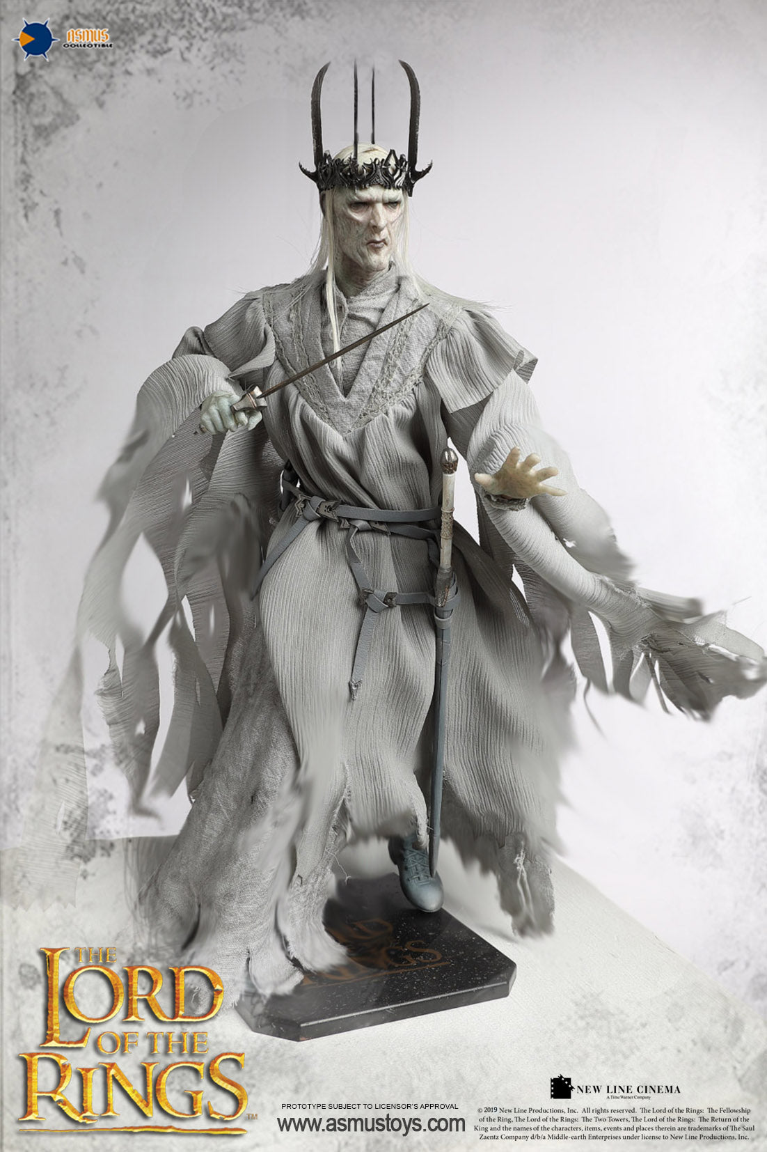 Asmus Toys - Lord of The Rings: Heroes of Middle-Earth - Twilight Witch-King (1/6 Scale) - Marvelous Toys