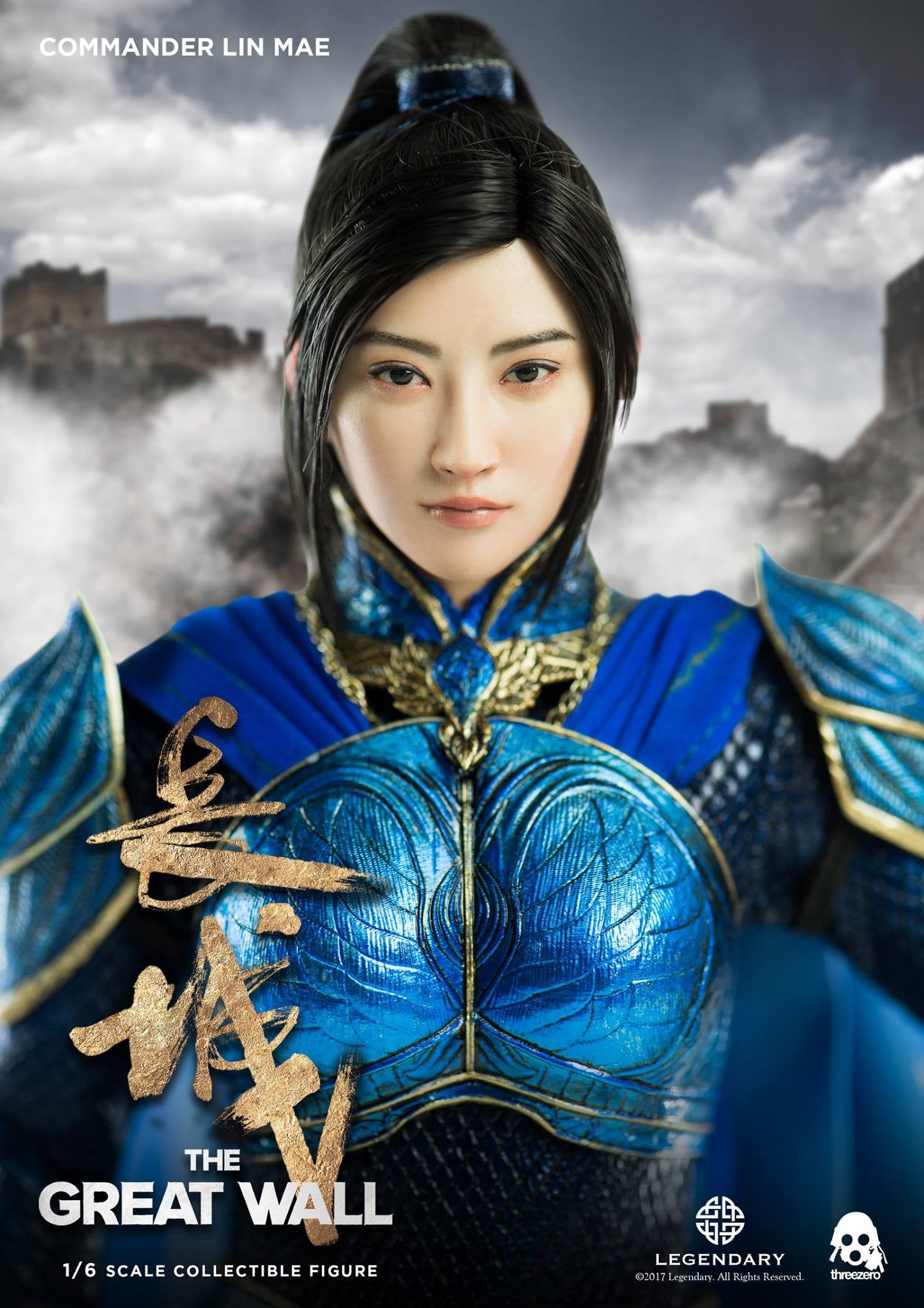 ThreeZero - The Great Wall - Commander Lin Mae 长城 鹤军将领 林梅 景甜 (1/6 Scale)