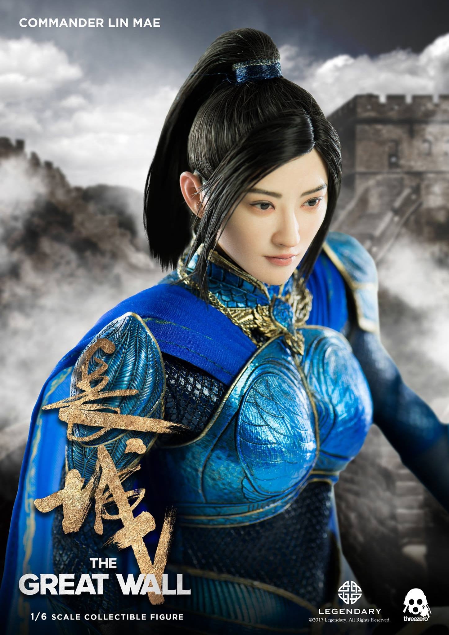 ThreeZero - The Great Wall - Commander Lin Mae 长城 鹤军将领 林梅 景甜 (1/6 Scale)