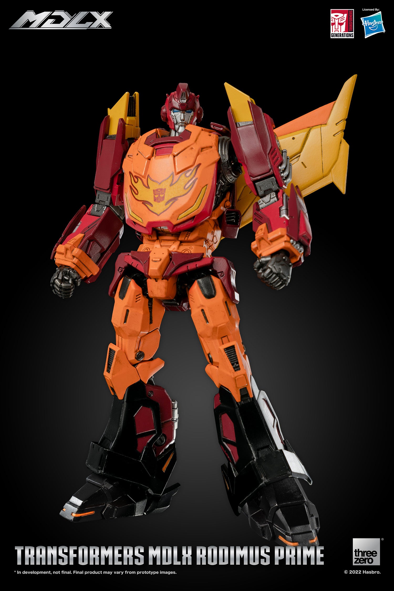 threezero - MDLX - Transformers - Rodimus Prime (Kelvin Sau Redesign) - Marvelous Toys