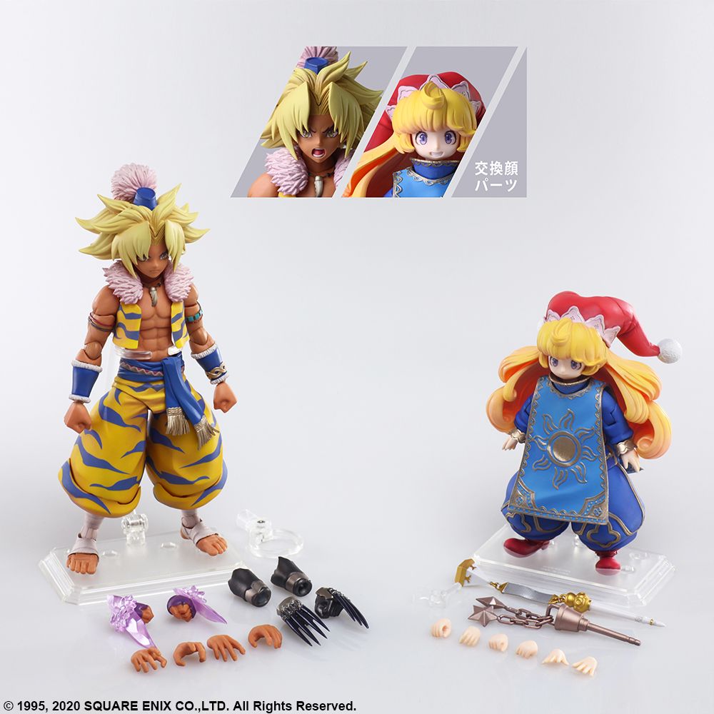 Square Enix - Bring Arts - Trials of Mana - Kevin &amp; Charlotte - Marvelous Toys