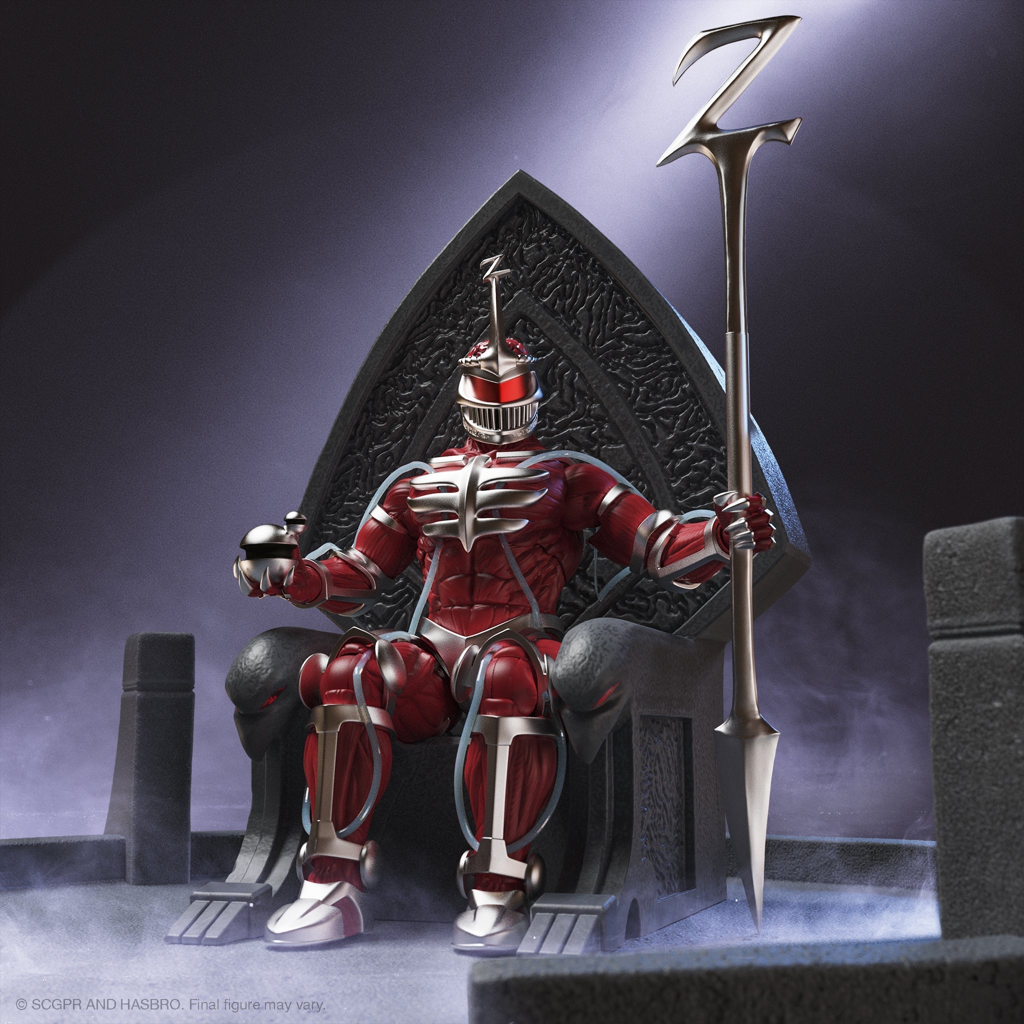 Super7 - Mighty Morphin Power Rangers ULTIMATES! - Wave 3 - Lord Zedd&#39;s Throne - Marvelous Toys