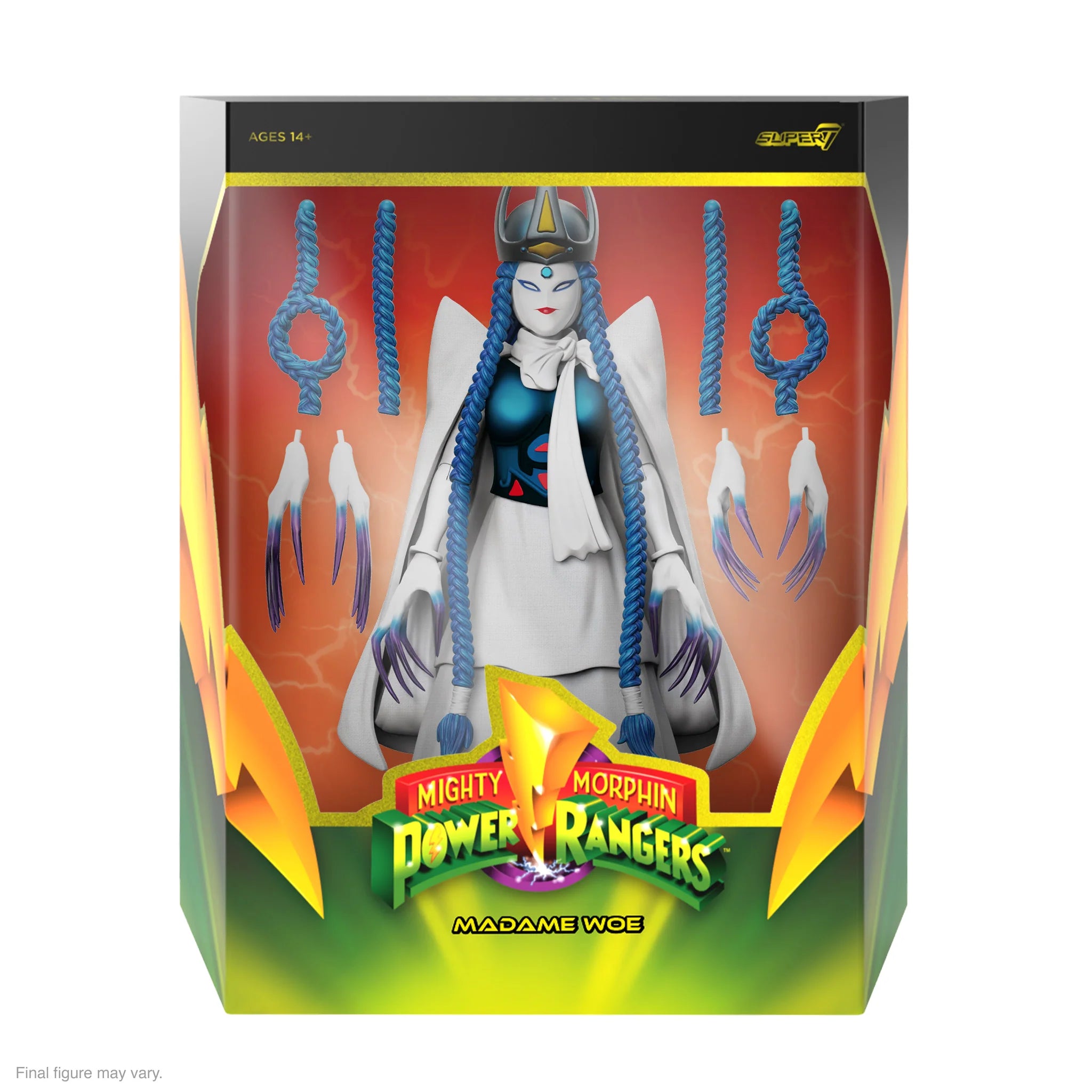 Super7 - Mighty Morphin Power Rangers ULTIMATES! - Wave 4 - Madame Woe - Marvelous Toys