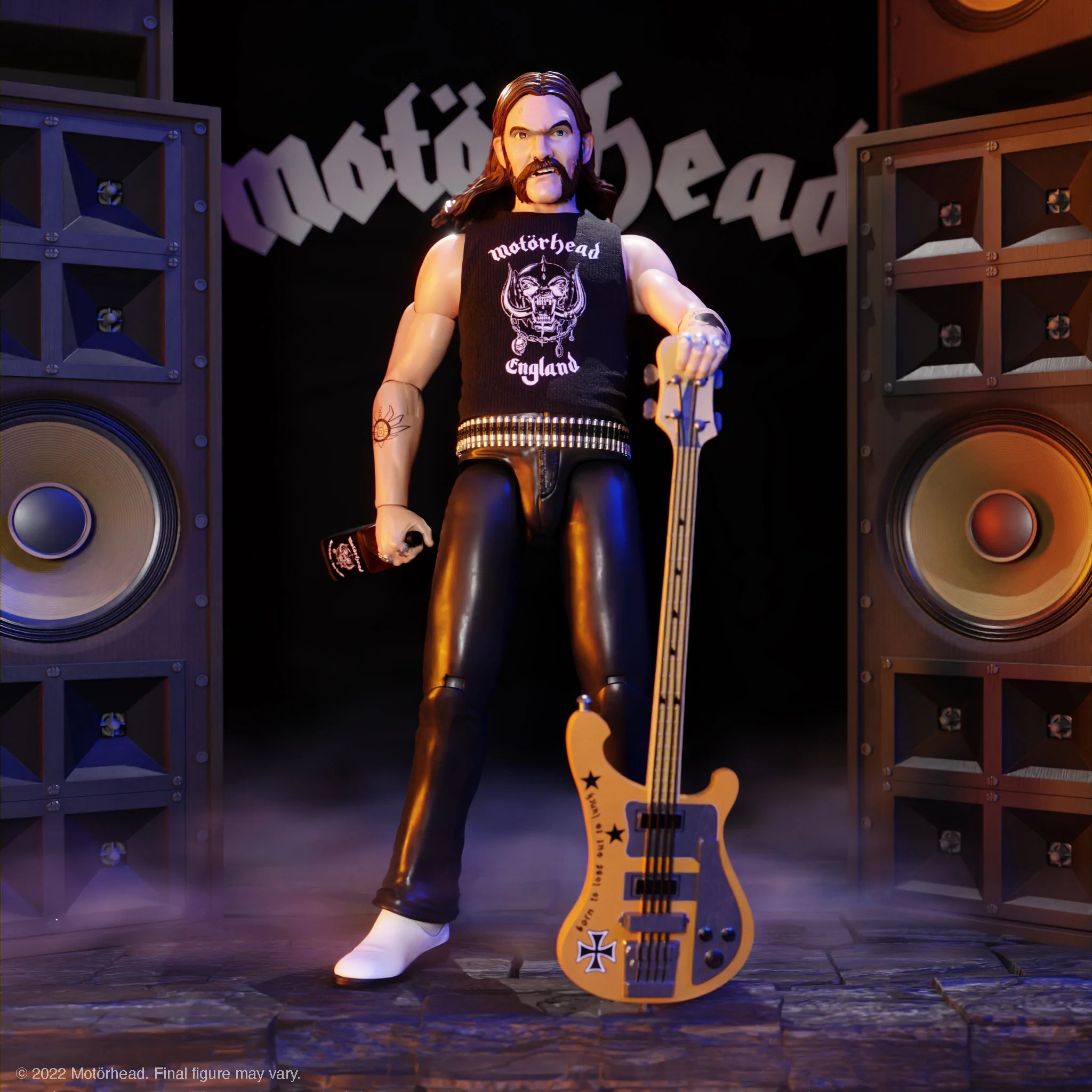 Super7 - Motorhead ULTIMATES! - Wave 1 - Lemmy (Classic Era) - Marvelous Toys