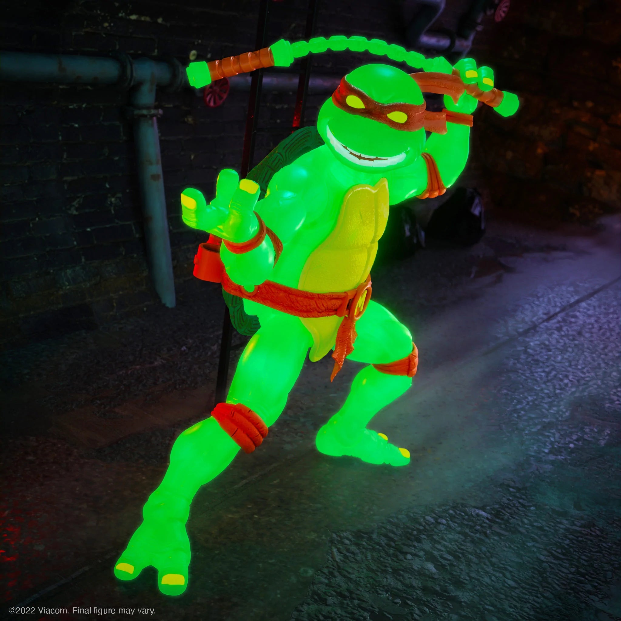 Super7 - Teenage Mutant Ninja Turtles ULTIMATES! Exclusive - Michelangelo Mutagen Ooze