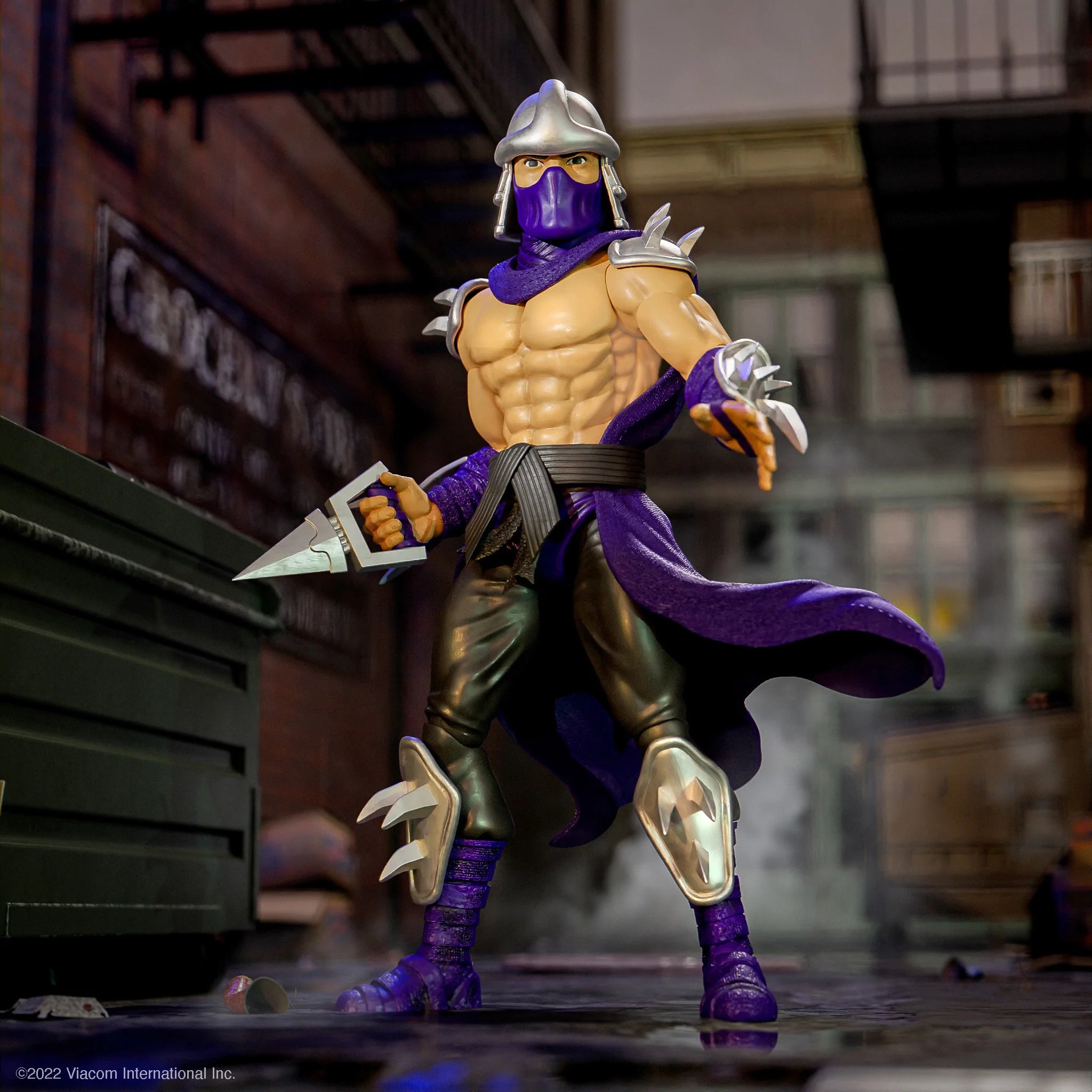 Super7 - Teenage Mutant Ninja Turtles ULTIMATES! - Wave 8 - Shredder (Silver Armor) - Marvelous Toys