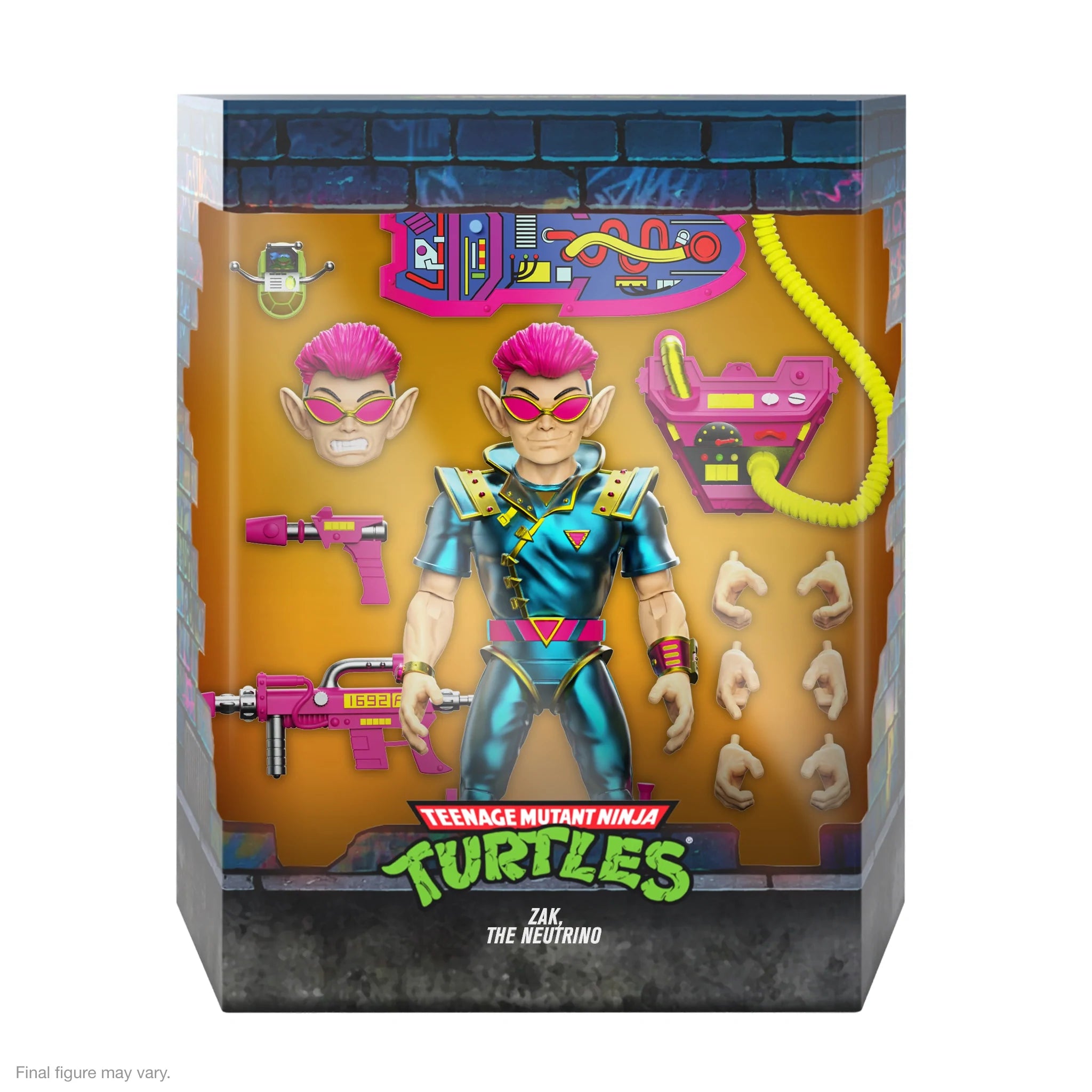 Super7 - Teenage Mutant Ninja Turtles ULTIMATES! - Wave 9 - Zak, The Neutrino - Marvelous Toys