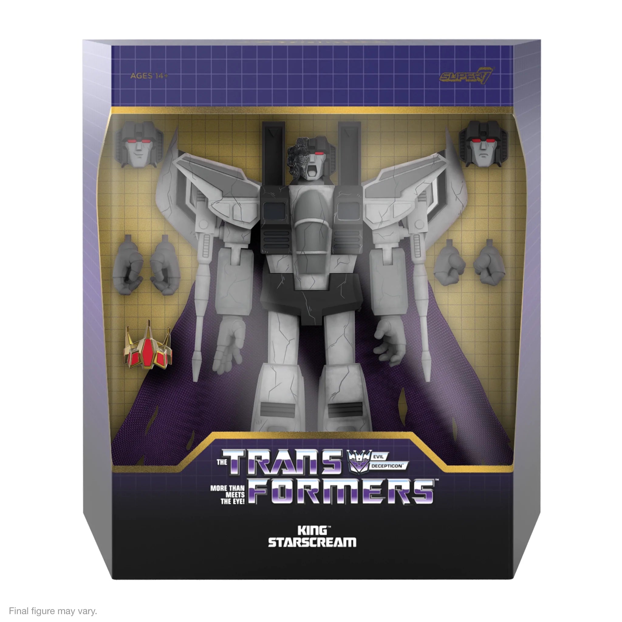 Super7 - Transformers ULTIMATES! - Wave 5 - King Starscream (Fallen) - Marvelous Toys