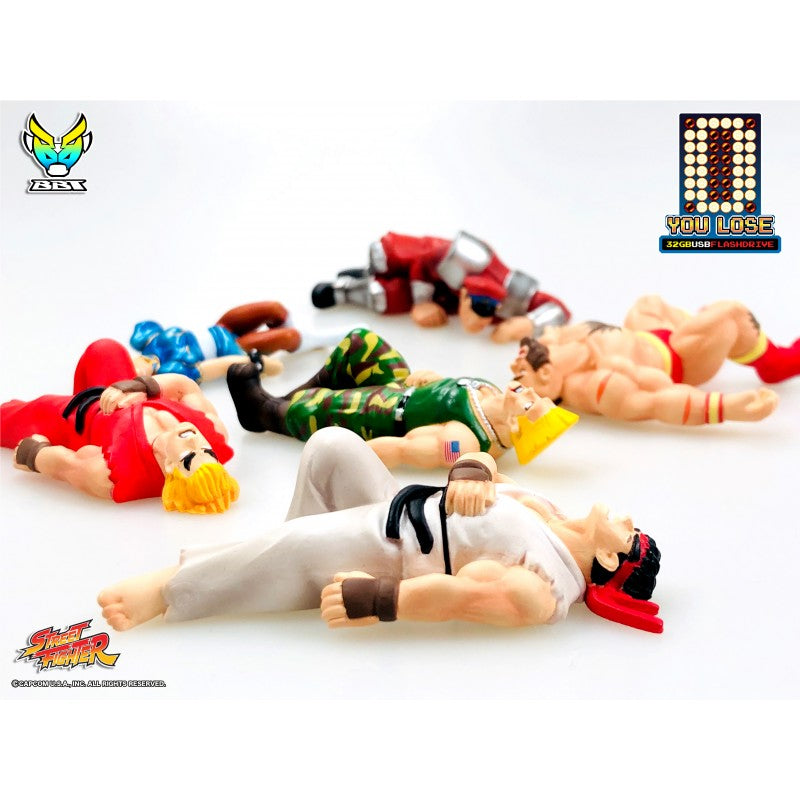 Bigboystoys - Street Fighter - &quot;You Lose&quot; 32GB USB Flash Drive - Chun-Li - Marvelous Toys