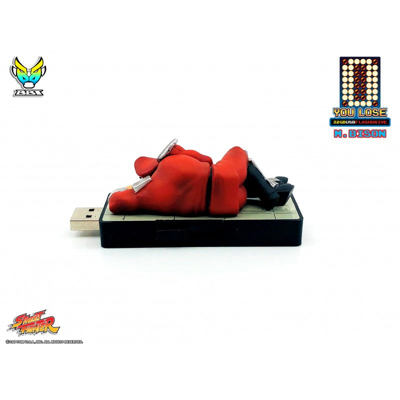 Bigboystoys - Street Fighter - "You Lose" 32GB USB Flash Drive - M. Bison - Marvelous Toys