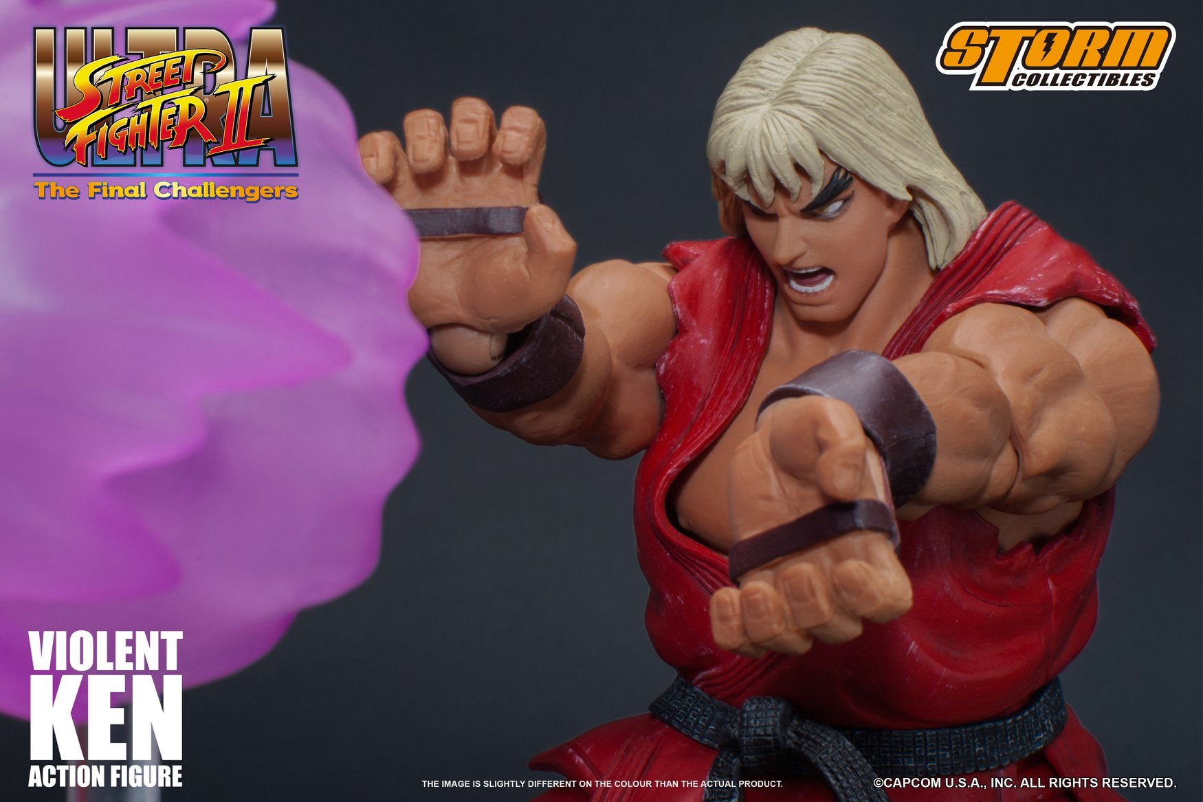 Storm Collectibles - Ultra Street Fighter II: The Final Challengers - Violent Ken (Brainwashed Ken) - Marvelous Toys