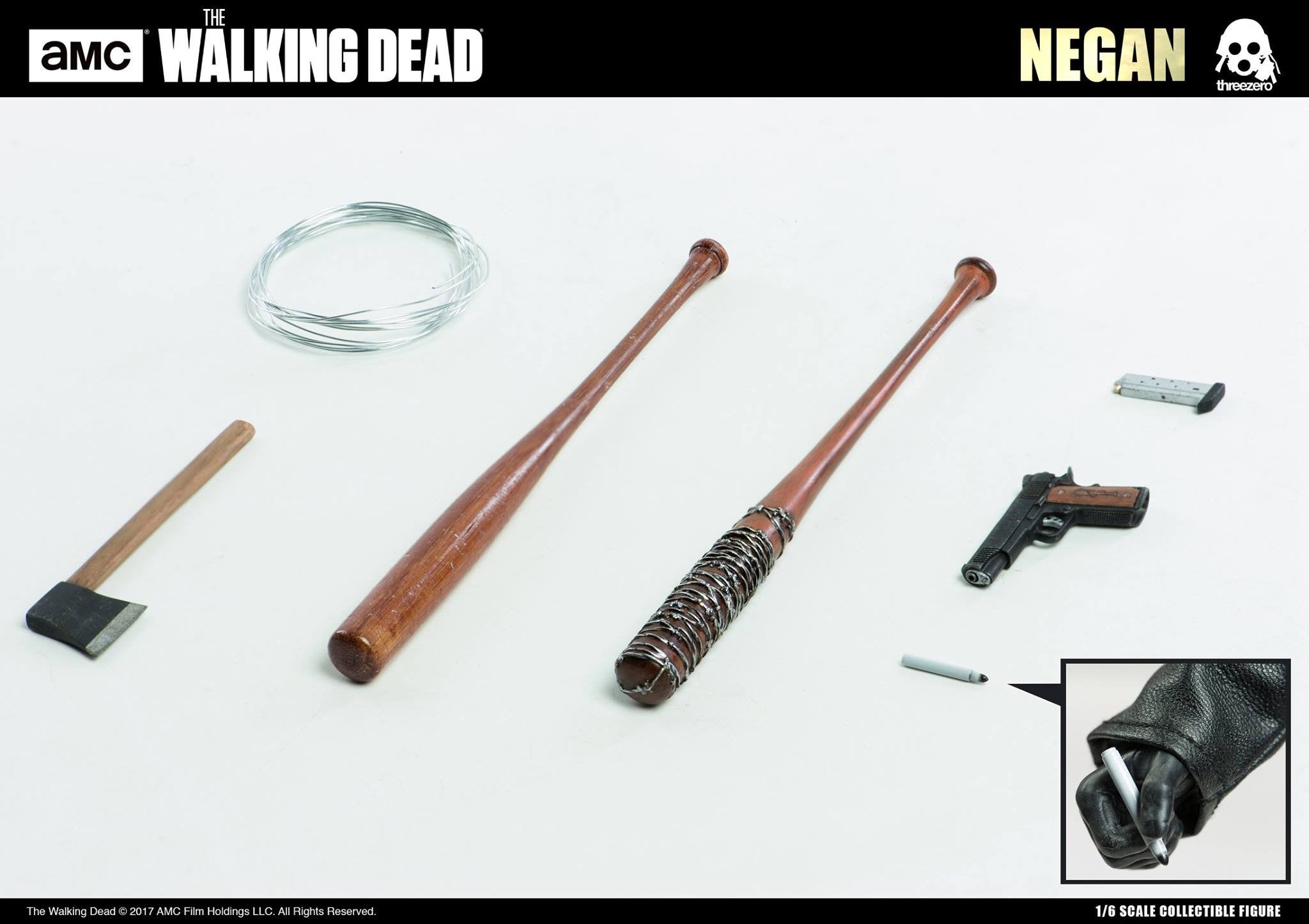ThreeZero - The Walking Dead - Negan - Marvelous Toys