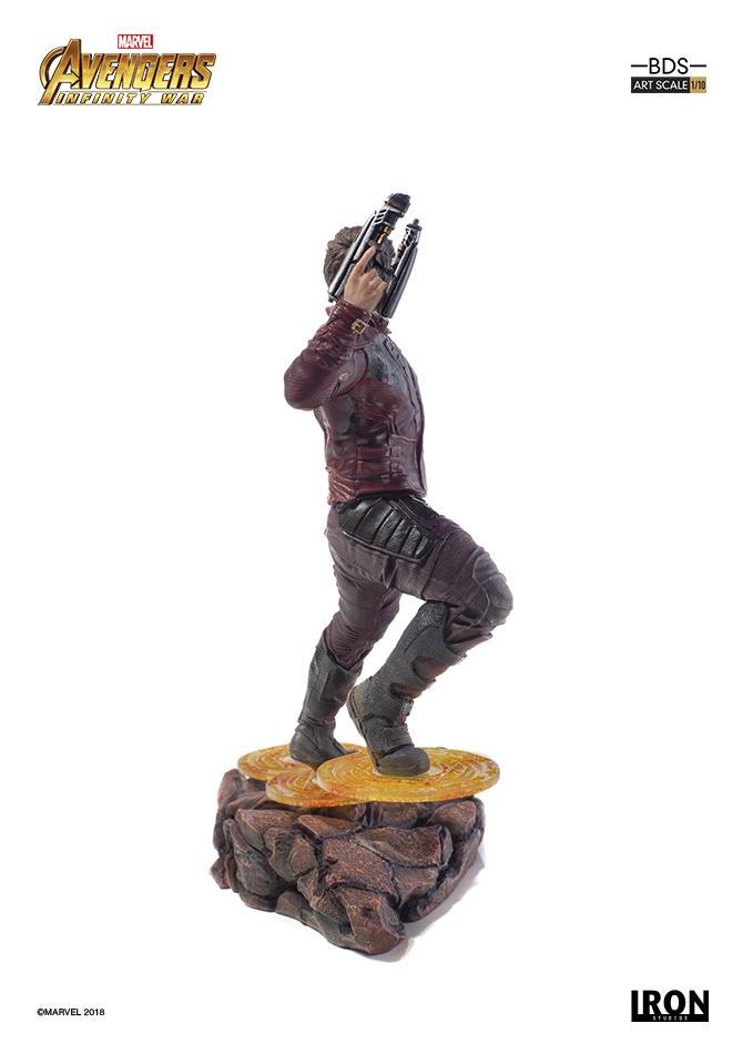 (IN STOCK) Iron Studios - 1:10 BDS Art Scale Statue - Avengers: Infinity War - Star-Lord (Peter Quill) - Marvelous Toys
