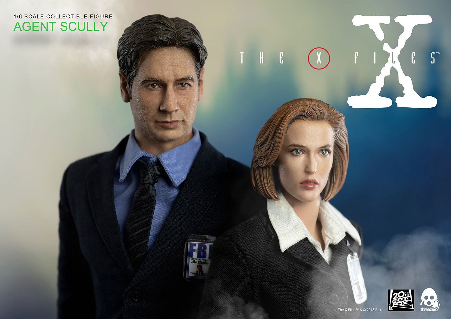 ThreeZero - The X-Files - Agent Dana Scully (Deluxe) - Marvelous Toys