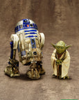 Kotobukiya - ARTFX- - Star Wars - Yoda and R2D2 Dagobah Set (1/10 Scale) - Marvelous Toys