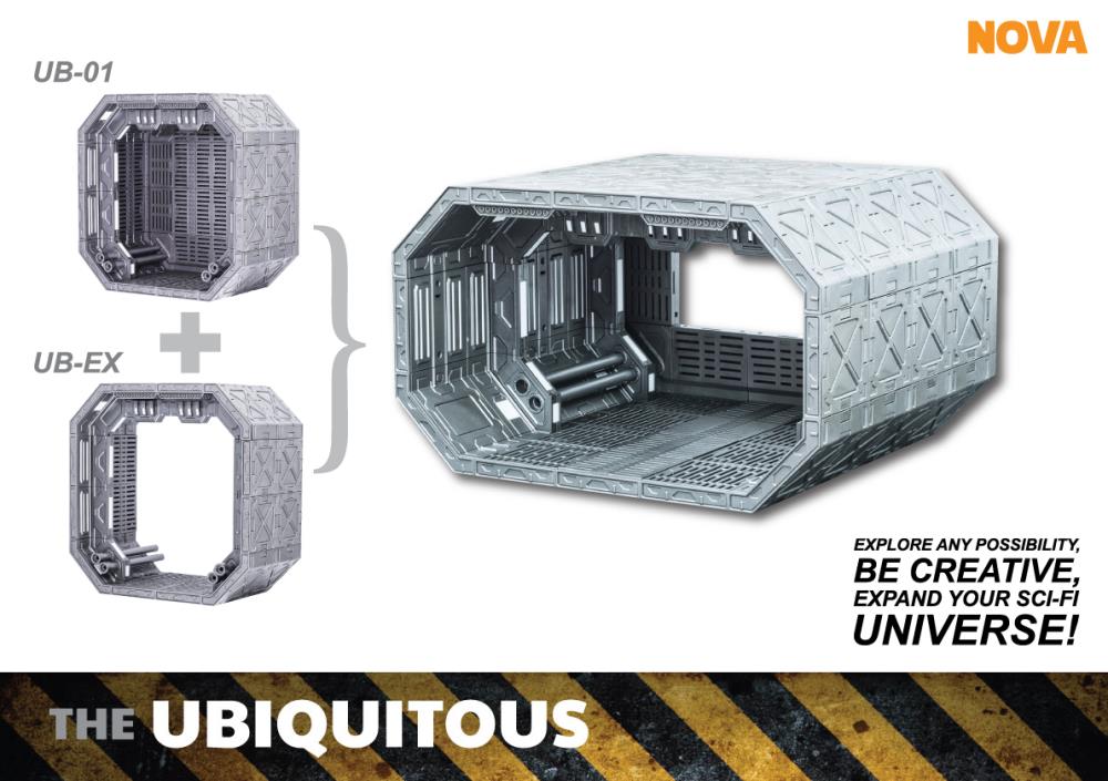 Nova - The Ubiquitous - UB-EX Diorama Expansion Set - Marvelous Toys
