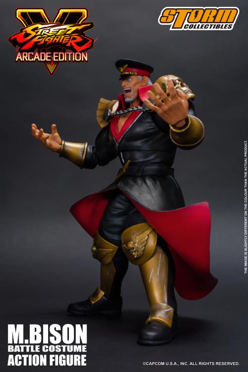 Storm Collectibles - Street Fighter V - M. Bison (Arcade Edition) (1/12 Scale) - Marvelous Toys
