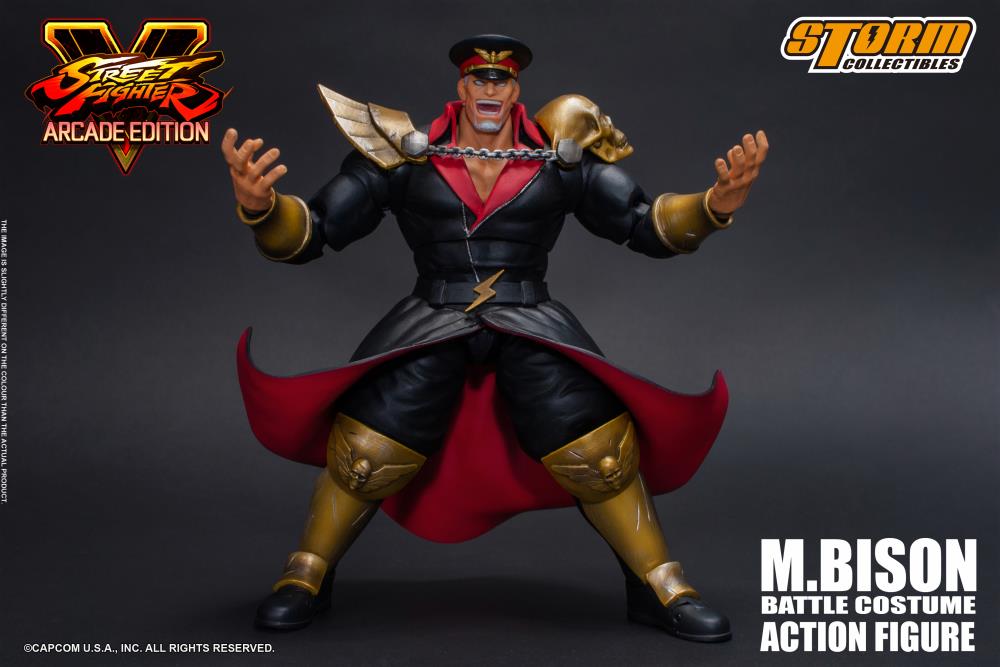 Storm Collectibles - Street Fighter V - M. Bison (Arcade Edition) (1/12 Scale) - Marvelous Toys