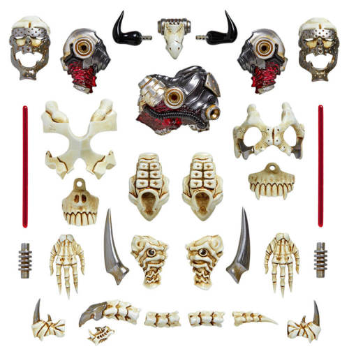 Kaiyodo X Toytribe - Assemble Borg - AB029 - Skull Spartan Model Kit