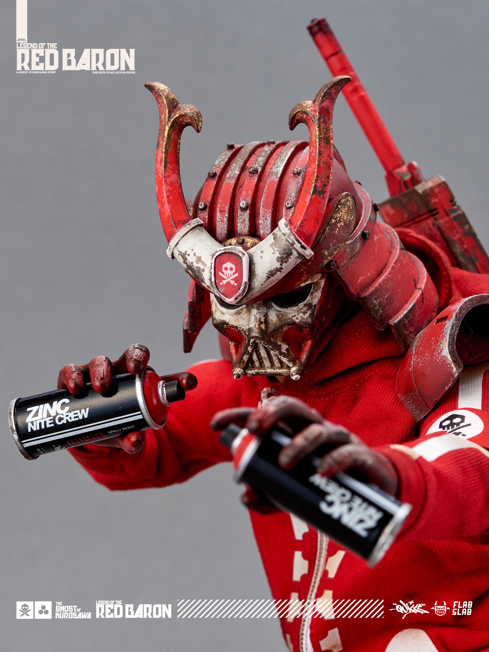 Devil Toys - A Ghost of Kurosawa Story - Legend of The Red Baron (1/6 Scale) - Marvelous Toys