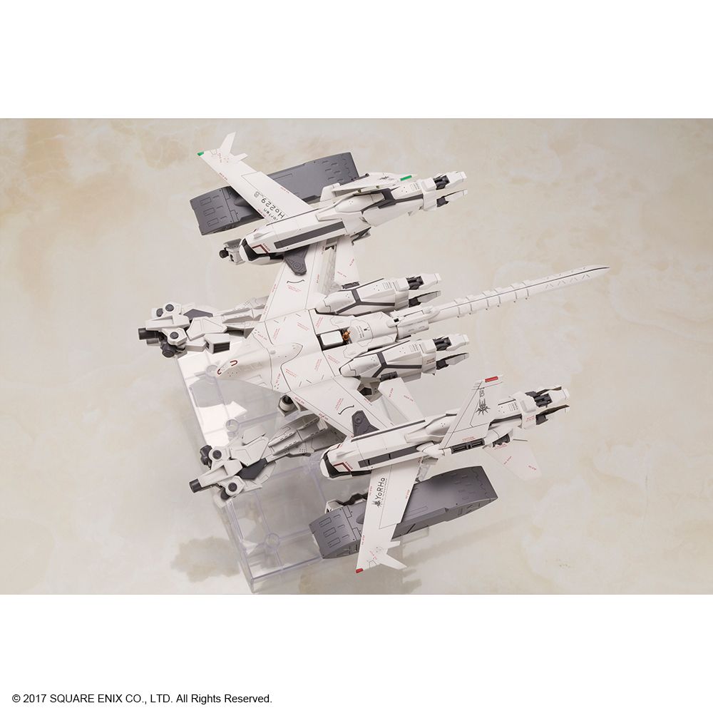 Square Enix - NieR:Automata - Flight Unit Ho229 Type-B Model Kit &amp; 2B (YoRHa No. 2 Type B) (Reissue) - Marvelous Toys