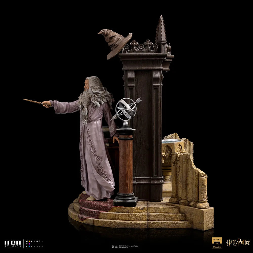 Iron Studios - Deluxe Art Scale 1:10 - Harry Potter - Albus Dumbledore - Marvelous Toys