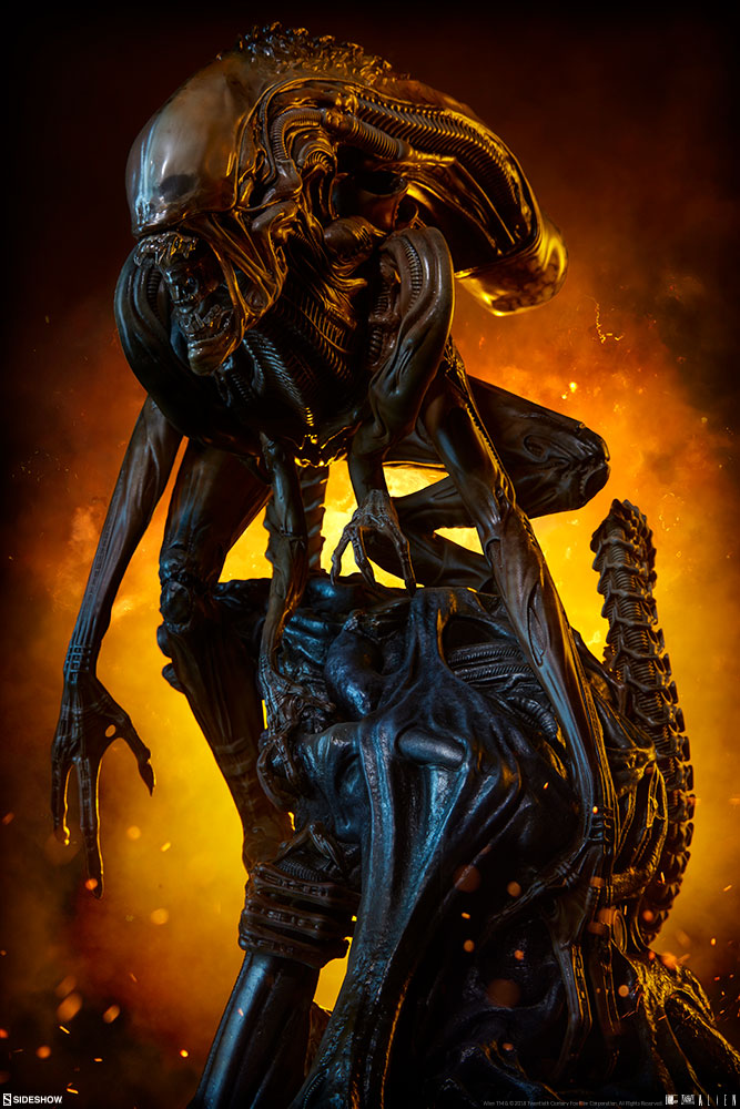 Sideshow Collectibles - Mythos - Alien Warrior Maquette - Marvelous Toys