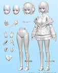 Annulus - SSSS.Gridman - Akane Shinjo Articulated Model Kit - Marvelous Toys