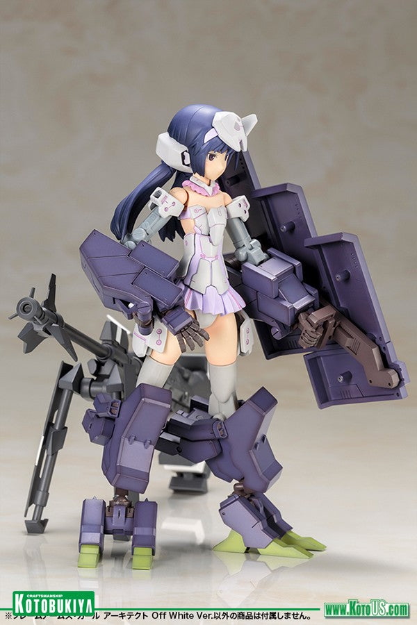 Kotobukiya - Frame Arms Girl - Architect (Off White Version) Model Kit - Marvelous Toys