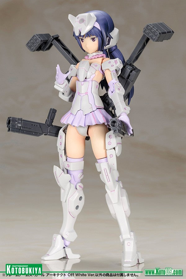 Kotobukiya - Frame Arms Girl - Architect (Off White Version) Model Kit - Marvelous Toys