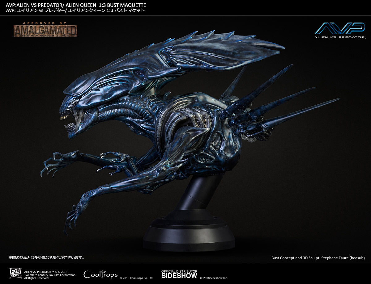 Sideshow Collectibles - Alien vs. Predator - Alien Queen 1:3 Bust Maquette by CoolProps - Marvelous Toys