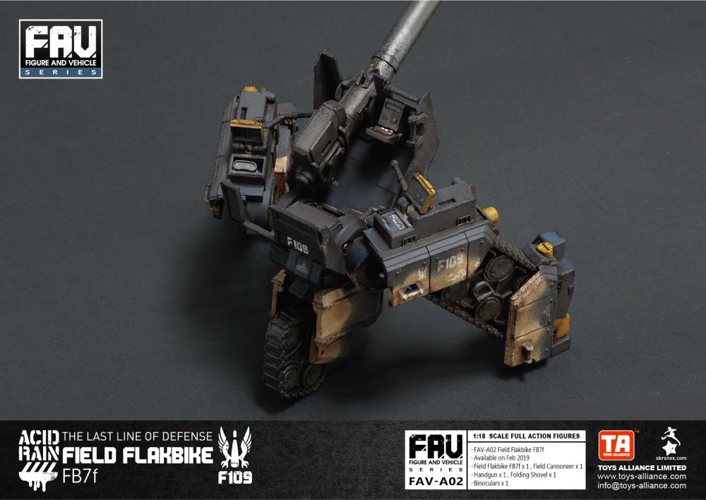 Ori Toy - Acid Rain - Field Flakbike FB7f - Marvelous Toys
